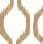 Elrene Home Fashions Renzo Ikat Geometric Room-Darkening Window Curtain, Living Room and Bedroom Drape with Grommets, 52"x95", 1 Panel, Natural