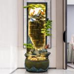 TWR large floor-to-ceiling water curtain wall, flowing water wall, screen, living room lucky ornament