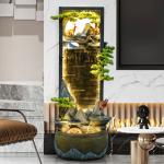 TWR large floor-to-ceiling water curtain wall, flowing water wall, screen, living room lucky ornament