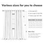 MIULEE 90 Inches Velvet Curtains Olive Green Elegant Grommet Curtains Thermal Insulated Soundproof Room Darkening Drapes for Classical Living Room Bedroom Decor 52 x 90 Inch Set of 2