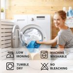 Treatmentex Leaf Semi Sheer Curtains for Living Room 84" Length with White Leaves Print Curtains for Bedroom Windows 52" w, 2 Panels Taupe, Grommet Top