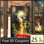 AA living room balcony outdoor courtyard ornament floor decoration modern water curtain wall rockery flowing water fountain