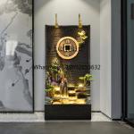 AA living room balcony outdoor courtyard ornament floor decoration modern water curtain wall rockery flowing water fountain