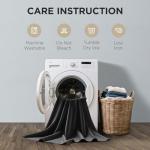 Joydeco Blackout Curtains 95 Inch for Bedroom, Thermal Insulated 52 x 95 Long Curtains & Drapes 2 Burg, Room Darkening Grommet Drapes for Living Room Window, 2 Panels Set