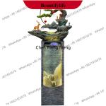 G153 Water curtain wall screen flowing water wealth ornaments rockery circulating water landscaping living room decoration lands