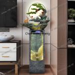 G153 Water curtain wall screen flowing water wealth ornaments rockery circulating water landscaping living room decoration lands