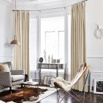 jinchan Blackout Curtains  Thermal Insulated Room Window Drapes Super Soft Luxury Curtains for Living Room Bedroom
