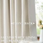 Natural Pleated Room-Darkening Curtains, Linen Blend, 90 Length, 2 Panels, 40 Wide for Living Room and Bedroom, Insulated Pleate
