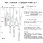 Natural Pleated Room-Darkening Curtains, Linen Blend, 90 Length, 2 Panels, 40 Wide for Living Room and Bedroom, Insulated Pleate