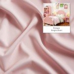 DUALIFE Pink Curtains for Bedroom 72 Inch Length Darkening Curtains for Girls Room Decoration Baby Pink Thermal Insulated Blackout Window Drape 42''x72'' Set of 2 Panels Grommet Top