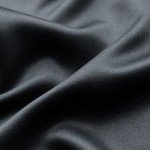 MOONVAN Windows Black Blackout Curtains 63 inches Long 2 Panels Set Grommet Blackout Drapes Energy Saving Noise Reducing Thermal Insulated for Bedroom Living Room Nursery