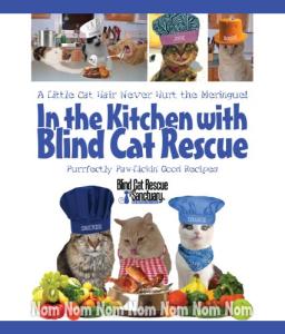 In the Kitchen with Blind Cat Rescue: A Little Cat Hair Never Hurt the Meringue!