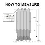 Hiasan Blackout Curtains for Bedroom, 60 x 63 Inches Length - Thermal Insulated & Noise reducing Window Curtains for Living Room, 2 Drape Panels Sewn with Tiebacks, Black