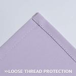 COSVIYA Curtains 63 inch Length Grommet Room Darkening,Thick Polyester Light Blocking Insulated Thermal Lilac Curtain Drapes for Bedroom/Living Room,2 Panels,42x63 inches