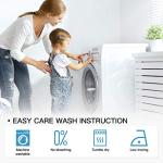 COSVIYA Ombre Room Darkening Pink and Grey Curtains 63 inches Length for Girls Bedroom, Light Blocking 2 Tone Reversible Rod Pocket Gradient Window Drapes for Living Room,2 Panels, 52 inches Wide