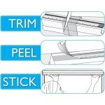 Redi Shade No Tools Easy Lift Trim-at-Home Cordless Pleated Light Blocking Fabric Shade Natural, 30" W x 64" L, (Fits windows 19 in - 30 in)