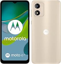 Motorolo moto (e13, 6.5 Inch HD+ display, AI-powered Camera System, Dolby Atmos, 5000 mAh Battery, 2/64 GB, Dual SIM), Creamy White