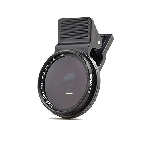 ZoMei 37MM Professional Cell Phone Camera Circular Polarizer CPL Lens for iPhone 6S / 6S Plus/Samsung Galaxy/Windows and Android Smartphones,4.6 x 4.4 x 1.9 inches
