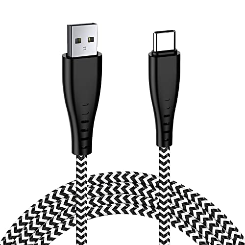 USB C Charger Cable 1M /1 metre for Samsung Galaxy A51 A31 S10 S20 S21 Plus FE A52 A72 5G A20E A50 A70 A12 A13 A8 2018 A21S A13 A53 A22,3A Type C Fast Charge Lead,Nylon Braided Phone Charging Cord