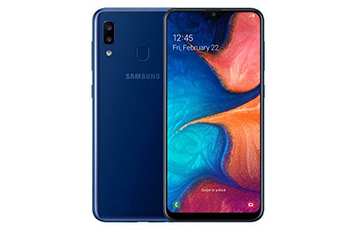 Samsung Galaxy A20e Mobile Phone; Sim Free Smartphone - Blue (UK Version)
