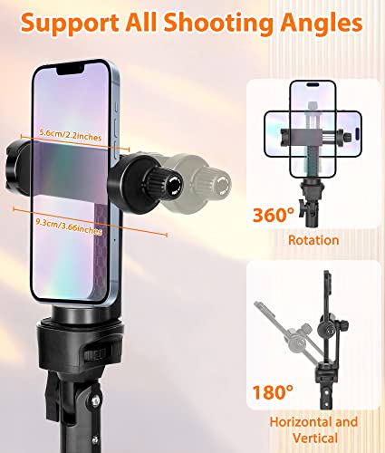 67" Extendable Selfie Stick Tripod with Bluetooth Remote