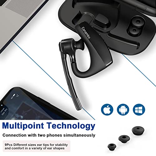 Conambo K10C Bluetooth Earpiece: 16Hrs Talking Time