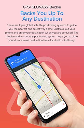 Ulefone NOTE 12P Mobile Phone Unlocked, 7700mAh Massive Battery DUAL SIM-Free Smartphone 4G, 6.82'' HD+ screen, 4GB + 64GB, 3-Card Slot Design, Android 11, 13MP Triple Camera, GPS Face Unlock Red