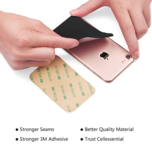 2 Pack OBVIS Self Adhesive Card Holder for Smartphones