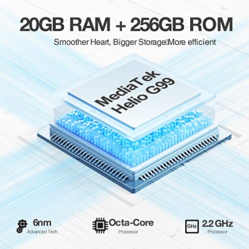 DOOGEE S100 PRO (2023) Rugged Smartphone Android 12, 22000mAh, 20GB+256GB/TF 2TB Rugged Phone, 3W Camping Lights, 6.58''FHD+ 120Hz Display, 108MP AI Triple Camera, Dual SIM IP68 Waterproof Phones, NFC