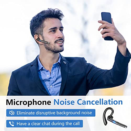 Wireless Bluetooth Handsfree Earpiece for iPhone & Android