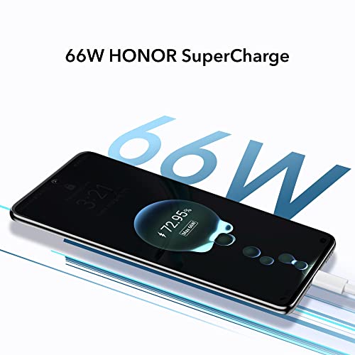 HONOR Magic4 Lite 5G Smartphone 6 + 128 GB Android 11 Mobile Phone with 48 MP Camera, 6,81” 120Hz LCD, Snapdragon 695, 66W Fast Charging with 4800mAh Battery（2 Year Warranty)