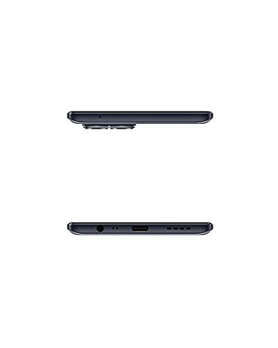 realme 8, 6+128GB, Punk Black, Sim Free Unlocked Smartphone, 6.4” AMOLED Screen, 64MP AI Quad Camera, Massive 5000mAh Battery + UK Warranty