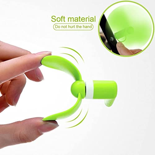 Mini Cell Phone Fan - Colorful & Powerful