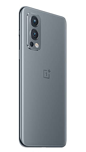 OnePlus Nord 2 5G (UK) - 8GB RAM 128GB SIM Free Smartphone with Triple Camera and 65W Warp Charge - 2 Year Warranty - Grey Sierra