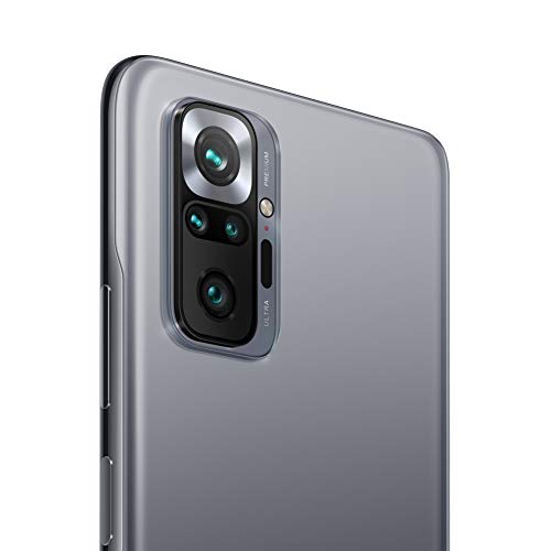Xiaomi Redmi Note 10 Pro - Smartphone 6+128 GB, 6.67 Inch 120Hz AMOLED DotDisplay, Snapdragon 732G, 108MP Quad Camera, 5020mAh, Onyx Gray (UK Version + 2 Years Warranty)