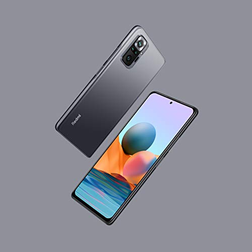 Xiaomi Redmi Note 10 Pro - Smartphone 6+128 GB, 6.67 Inch 120Hz AMOLED DotDisplay, Snapdragon 732G, 108MP Quad Camera, 5020mAh, Onyx Gray (UK Version + 2 Years Warranty)