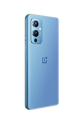 OnePlus 9 5G (UK) SIM-Free Smartphone with Hasselblad Camera for Mobile - Arctic Sky 8GB RAM 128GB - 2 Year Warranty