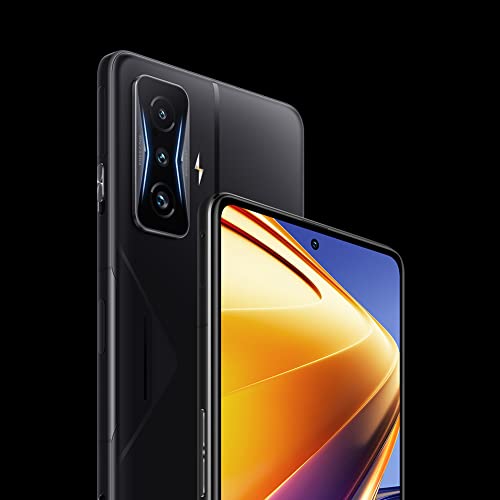 POCO F4 GT 5G - Smartphone 12+256GB, 6.67” 120Hz E4 AMOLED Display, Snapdragon 8 Gen 1, 64MP Triple Camera, 4700mAh, 120W HyperCharge, Stealth Black (UK Version + 2 Years Warranty)