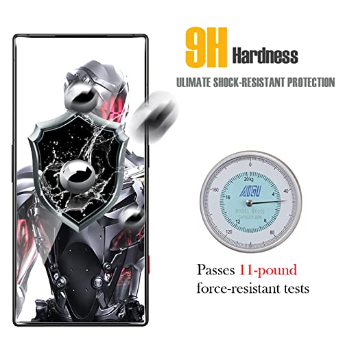 WFTE [2-Pack Screen Protector for Red Magic 8 Pro,Anti-Scratch,High Transparency,Anti-fingerprint,Bubble-Free,Dust-Free Premium Screen Protector Tempered Glass For Red Magic 8 Pro