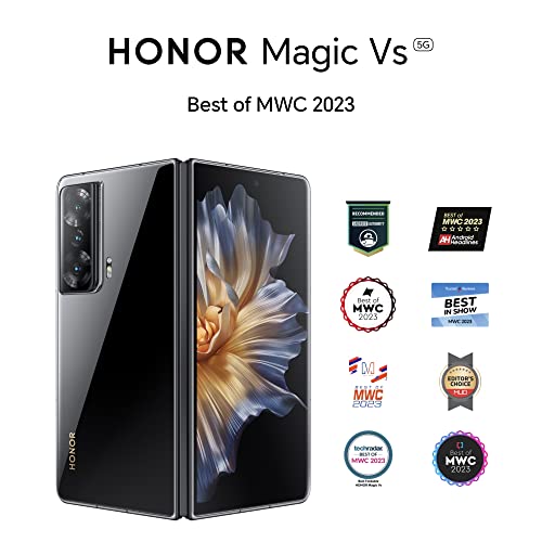 HONOR Magic Vs, 5G Mobile Phone, Folding Smartphone, 512GB 12GB RAM, Dual SIM (Black)