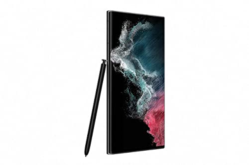 Samsung Galaxy S22 Ultra 5G Mobile Phone 128GB SIM Free Android Smartphone Phantom Black