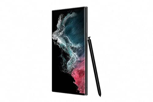 Samsung Galaxy S22 Ultra 5G Mobile Phone 128GB SIM Free Android Smartphone Phantom Black