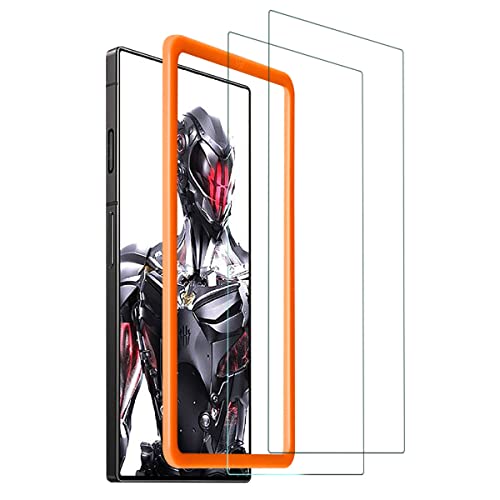 Widamin 2Pack, Screen Protector Compatible with ZTE nubia Red Magic 8 Pro/Red Magic 8 Pro+ (6.8"), Premium Tempered Glass with Alignment Frame, 9H Hardness, Auto-Align Technology