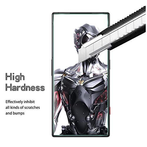 AOKUMA Tempered Glass for Red Magic 8 Pro Screen Protector, [2 Pack] Premium Quality Guard Film, Case Friendly, Shatterproof, Shockproof, Scratchproof oilproof
