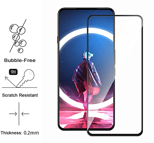 GIOPUEY [2+2+2 Pack] Screen Protector&Camera Lens Protector&Back Protector Compatible with nubia Red Magic 7 Pro / 7S Pro, Non-Slip&Resistant (Transparent)