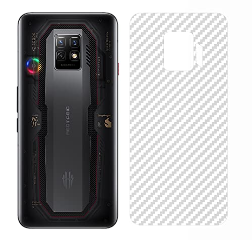 GIOPUEY [2+2+2 Pack] Screen Protector&Camera Lens Protector&Back Protector Compatible with nubia Red Magic 7 Pro / 7S Pro, Non-Slip&Resistant (Transparent)