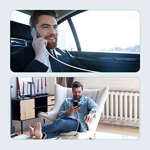 iPhone Charger Cable 1M [Apple MFi Certified] Lightning to USB Cable Lead 3 Foot, 2.4A Fast Charging Cable for iPhone 14 13 12 11 Pro Max XS XR X 8 7 6 Plus 5, iPad and iPod