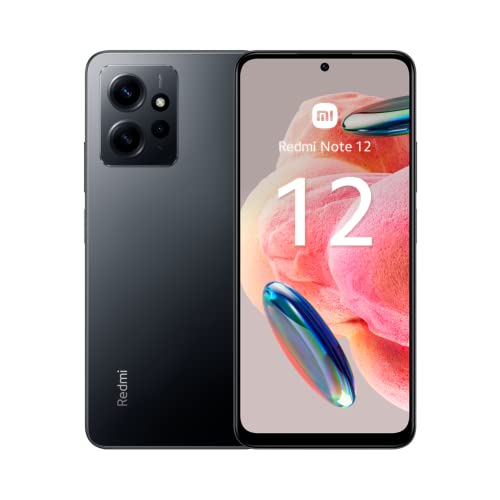 Xiaomi Redmi Note 12, 120Hz AMOLED display, Snapdragon processor, 33W 5000mAh Onyx Gray 4GB RAM 128GB ROM (UK Version 2 Year Warranty)