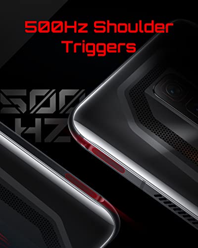 REDMAGIC 7 165Hz Gaming Phone, 5G Android Smartphone, 18GB RAM+256GB ROM, Snapdragon 8 Gen 1, 6.8" FHD Screen, 4500mAh, 64MP Camera, Dual-Sim, NFC, Unlocked Mobile Phone Transparent (No UK Charger)
