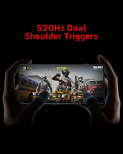 REDMAGIC 8 Pro 120Hz Gaming Phone, 5G Android Smartphone, 12GB RAM+256GB ROM, Snapdragon 8 Gen 2, 6.8" AMOLED Full Screen, 6000mAh, 50MP Camera, Dual-Sim, Unlocked Mobile Phone Black(No UK Charger)